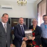 Τον Πρόεδρο του Επιμελητηρίου Αχαΐας, κ. Π. Μαρλαφέκα, επισκέφθηκε η Πρέσβης της Αυστρίας  κα Hermine Poppeller
