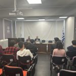 Συνάντηση της μαθητικής επιχειρηματικής ομάδας Micro-Stories με τον Πρόεδρο του Επιμελητηρίου Αχαΐας