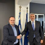 Επίσκεψη του υποψήφιου Ευρωβουλευτή της ΝΔ, Ανδρέα Ζαμπούκα στο Επιμελητήριο Αχαΐας