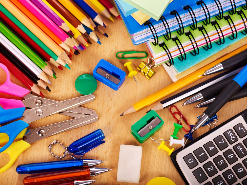 School,Office,Supplies,On,Board.
