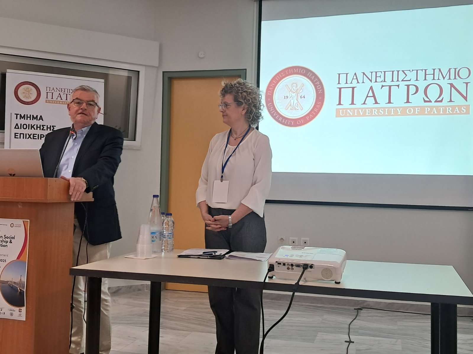 Χαιρετισμός του Α’ Αντιπροέδρου του Επιμελητηρίου, Αντώνη Κουνάβη σε εκδήλωση στο Πανεπιστήμιο Πατρών