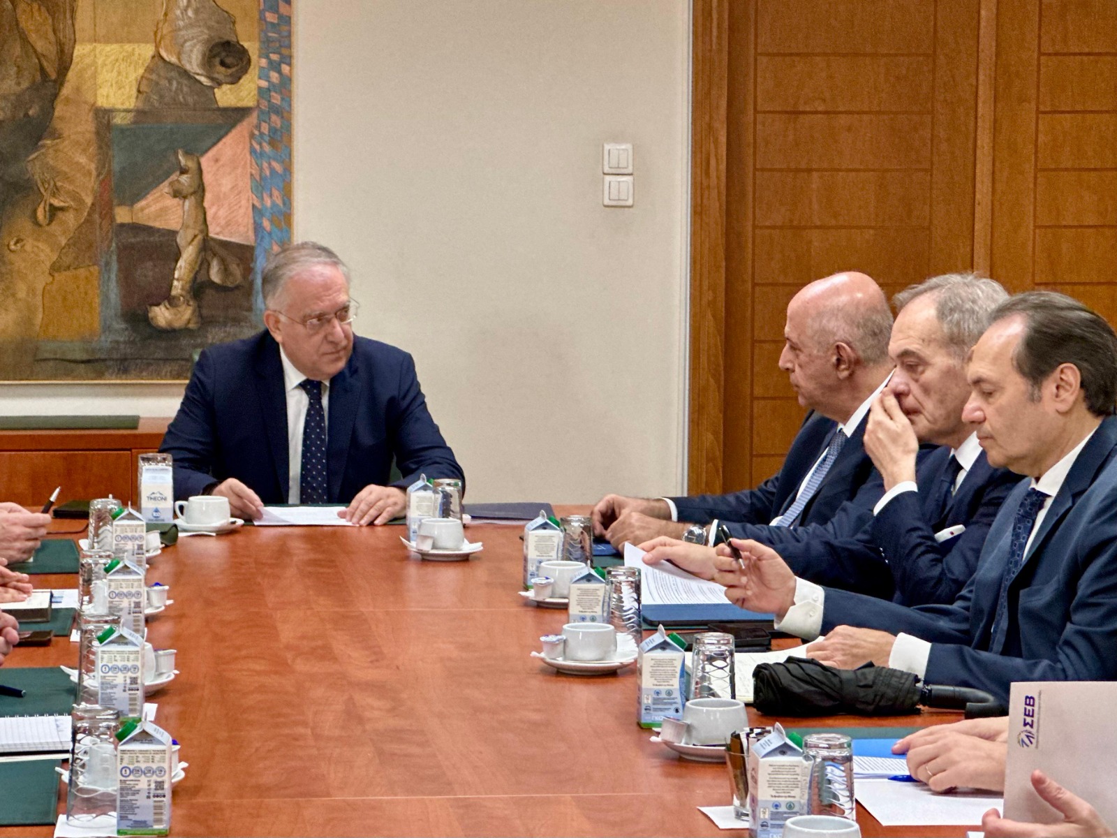 ΣΥΝΑΝΤΗΣΗ ΜΕ ΣΕΒ