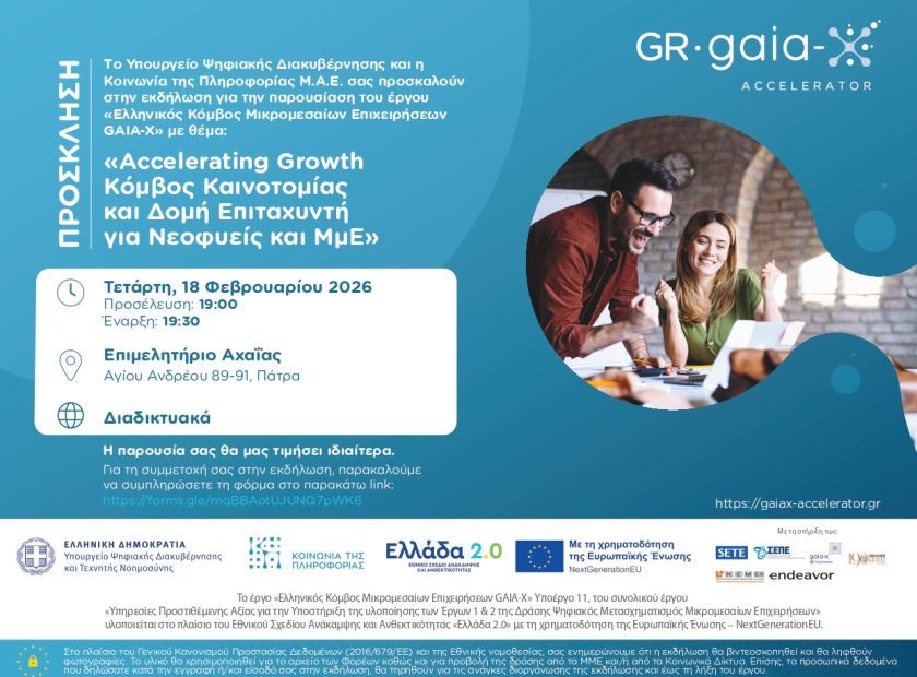 GAIA-X_ΗΜΕΡΙΔΑ_18 02 2026_ΠΡΟΣΚΛΗΣΗ_ΠΑΤΡΑ_page-0001