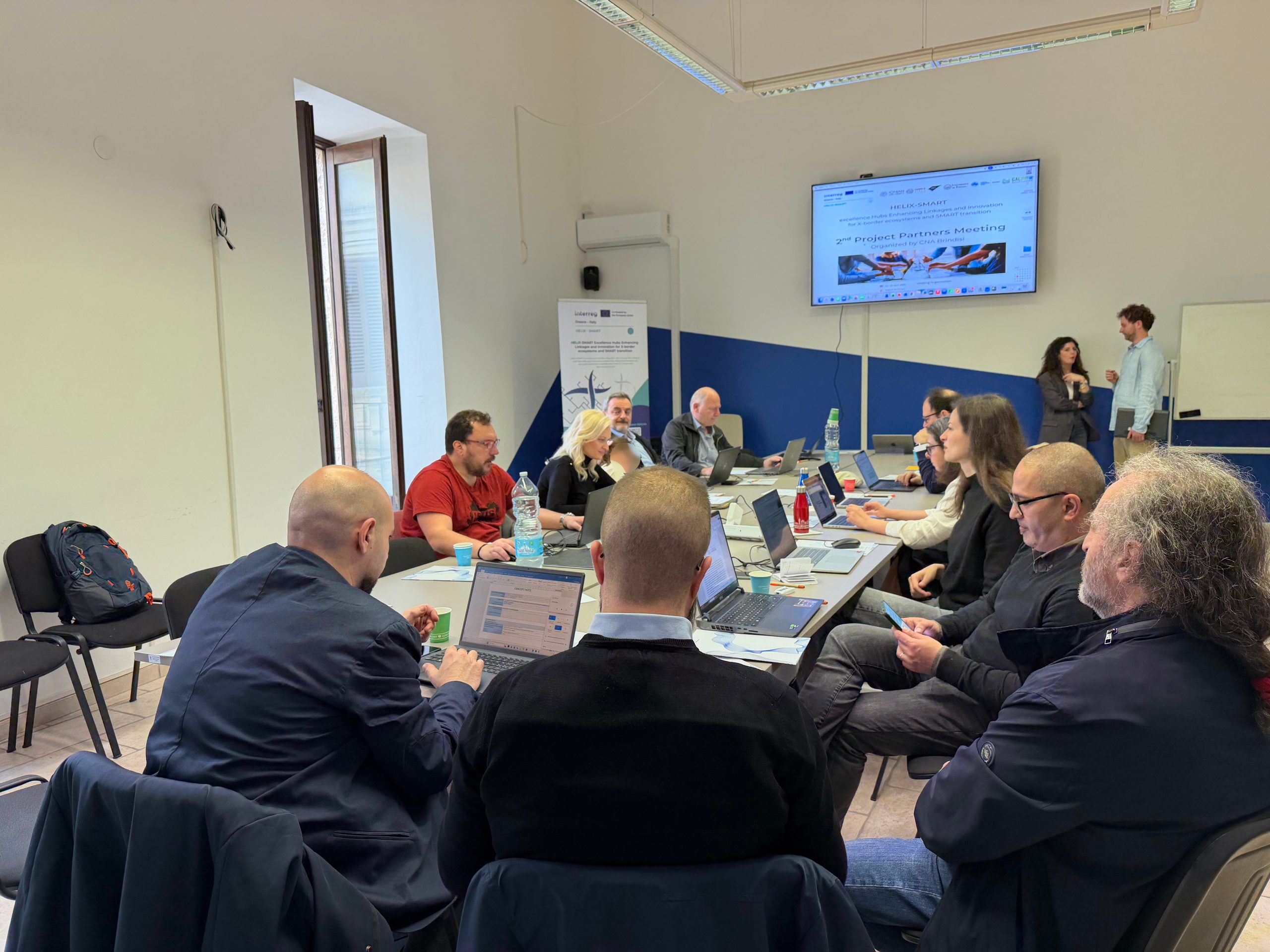 Διασυνοριακή συνεργασία στο Brindisi: 2η Διακρατική Συνάντηση Εταίρων του έργου HELIX-SMART