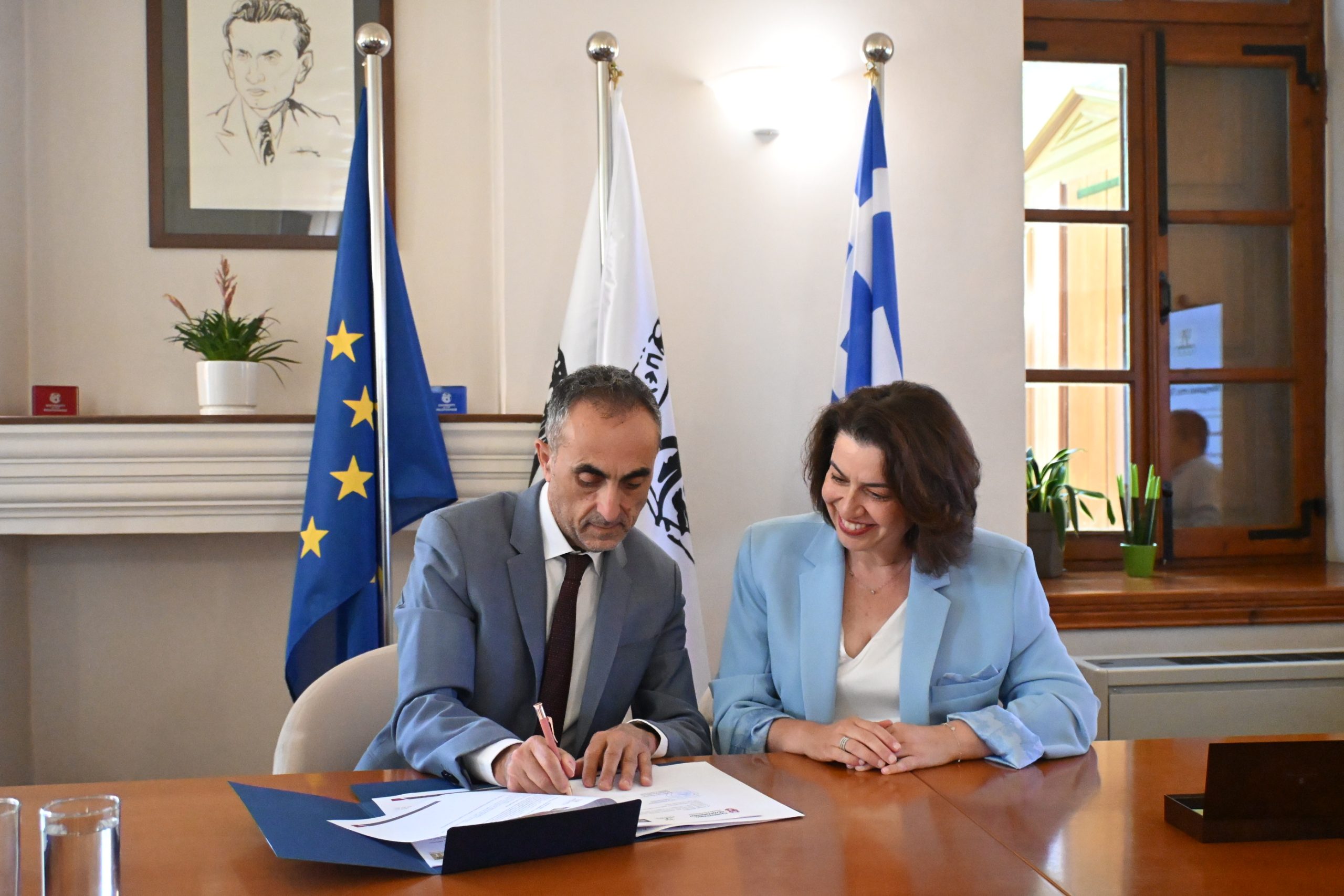 Επιμελητήριο Αχαΐας και Πανεπιστήμιο Πελοποννήσου εγκαινιάζουν στρατηγική συνεργασία για την ανάπτυξη, την καινοτομία και τη διασύνδεση της γνώσης με την επιχειρηματικότητα